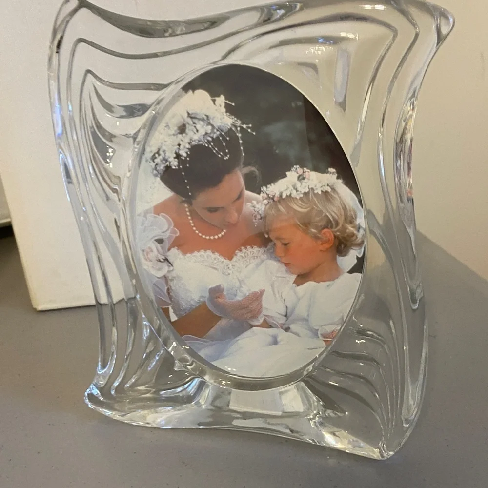 NWT Crystal picture frame